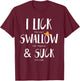 Cinco de Mayo Leak Salt Schwalbe Tequila Suck Lime T-Shirt - T-Shirt | Maroon