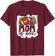 Cheer Football Mom of Both Football and Cheer Mother T-Shirt - T-Shirt | Maroon