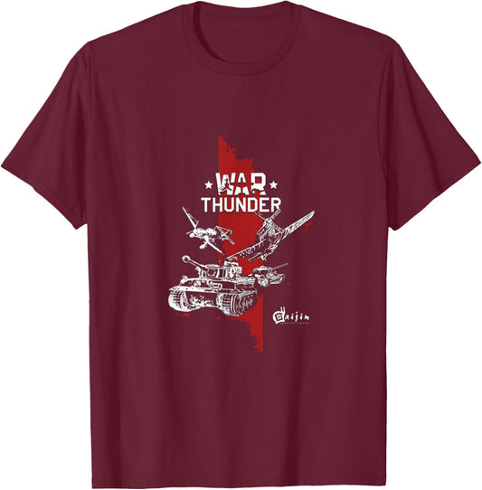Air and Ground T-Shirt - T-Shirt | Maroon
