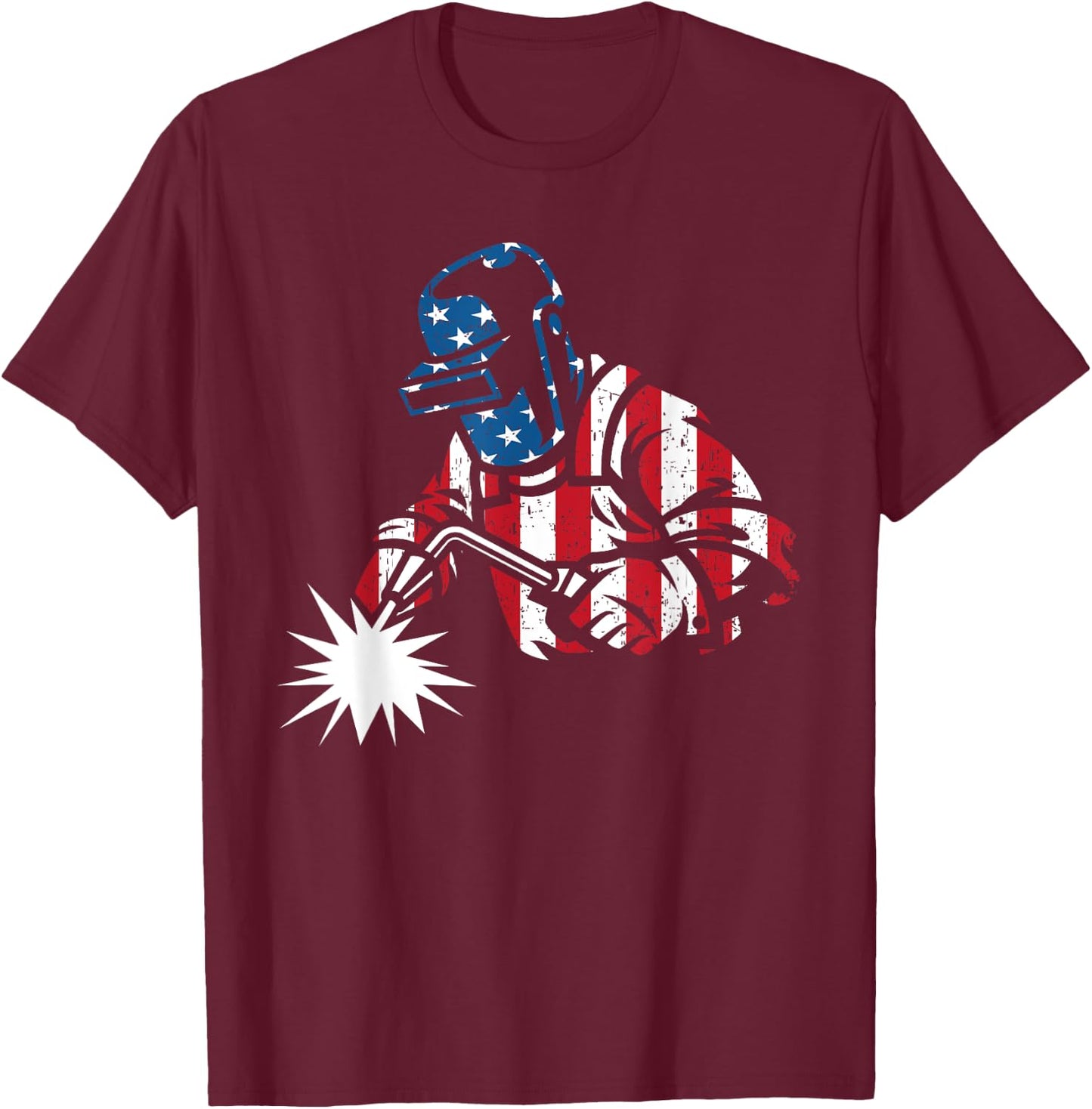 Cool Welder Design Women Welding Weld Metal Welder T-Shirt - T-Shirt | Maroon