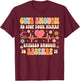 Cute Enough To Stop Yours Heart Nurse CNA Nursing Groovy T-Shirt - T-Shirt | Maroon