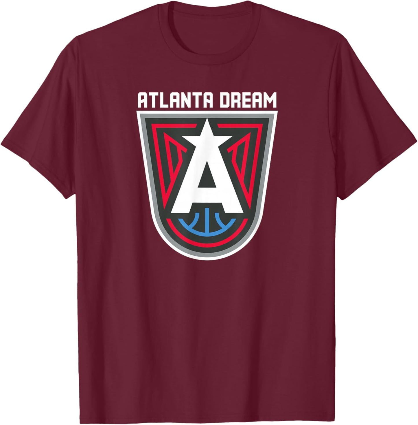 WNBA Atlanta Dream Fan Base T-Shirt - T-Shirt | Maroon