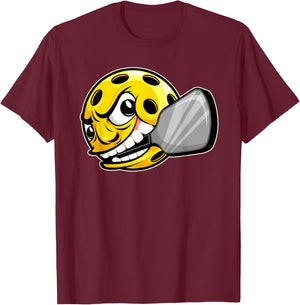 Funny Pickleball Gift Women Court Lovers T-Shirt - T-Shirt | Maroon