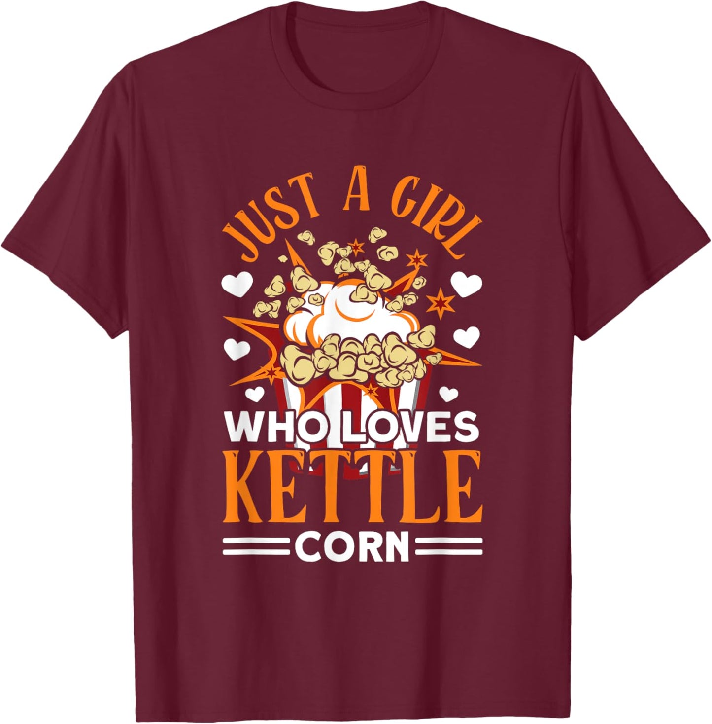 Kettle corn Squad Movie Season Kettle Corn T-Shirt - T-Shirt | Maroon