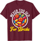 Master Builder Brick Block Building Play Toys T-Shirt - T-Shirt | Maroon