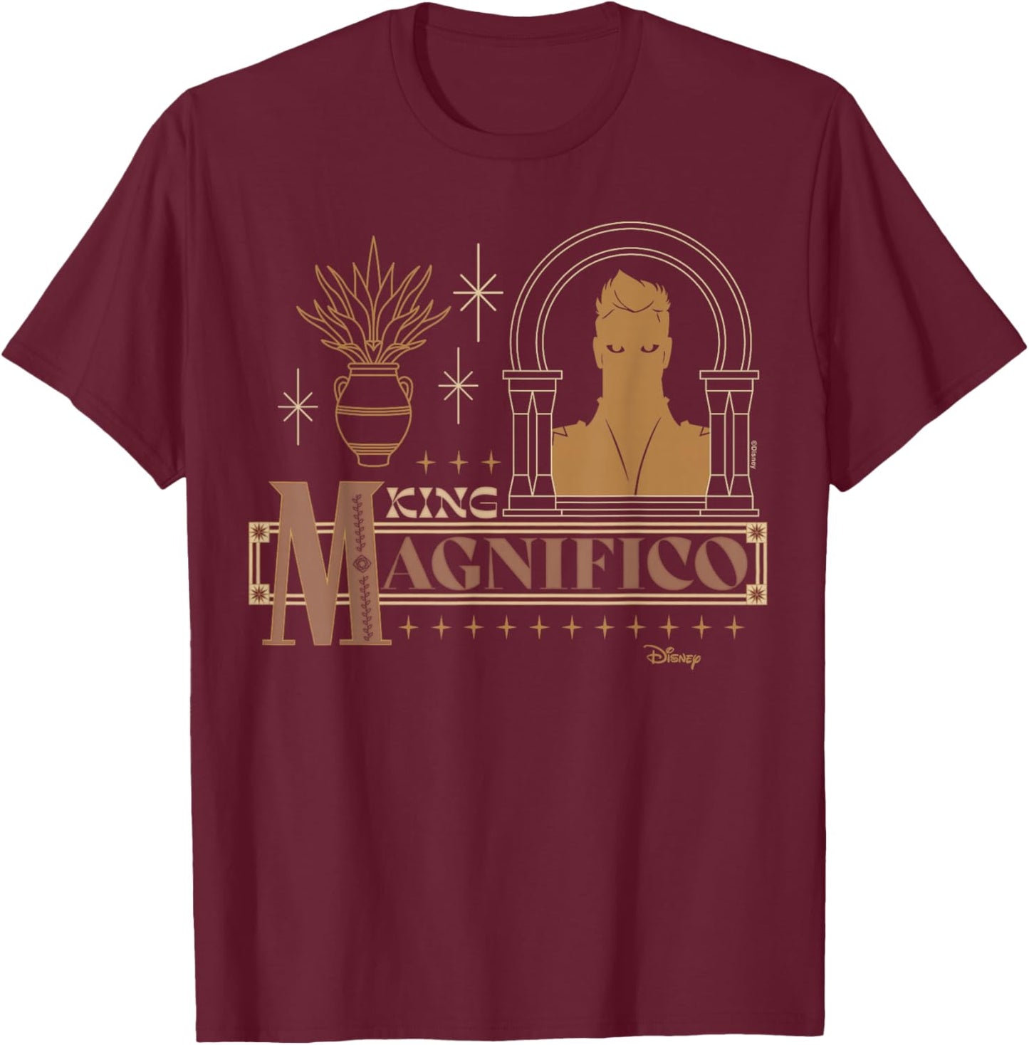 Wish - King Magnifico T-Shirt - T-Shirt | Maroon