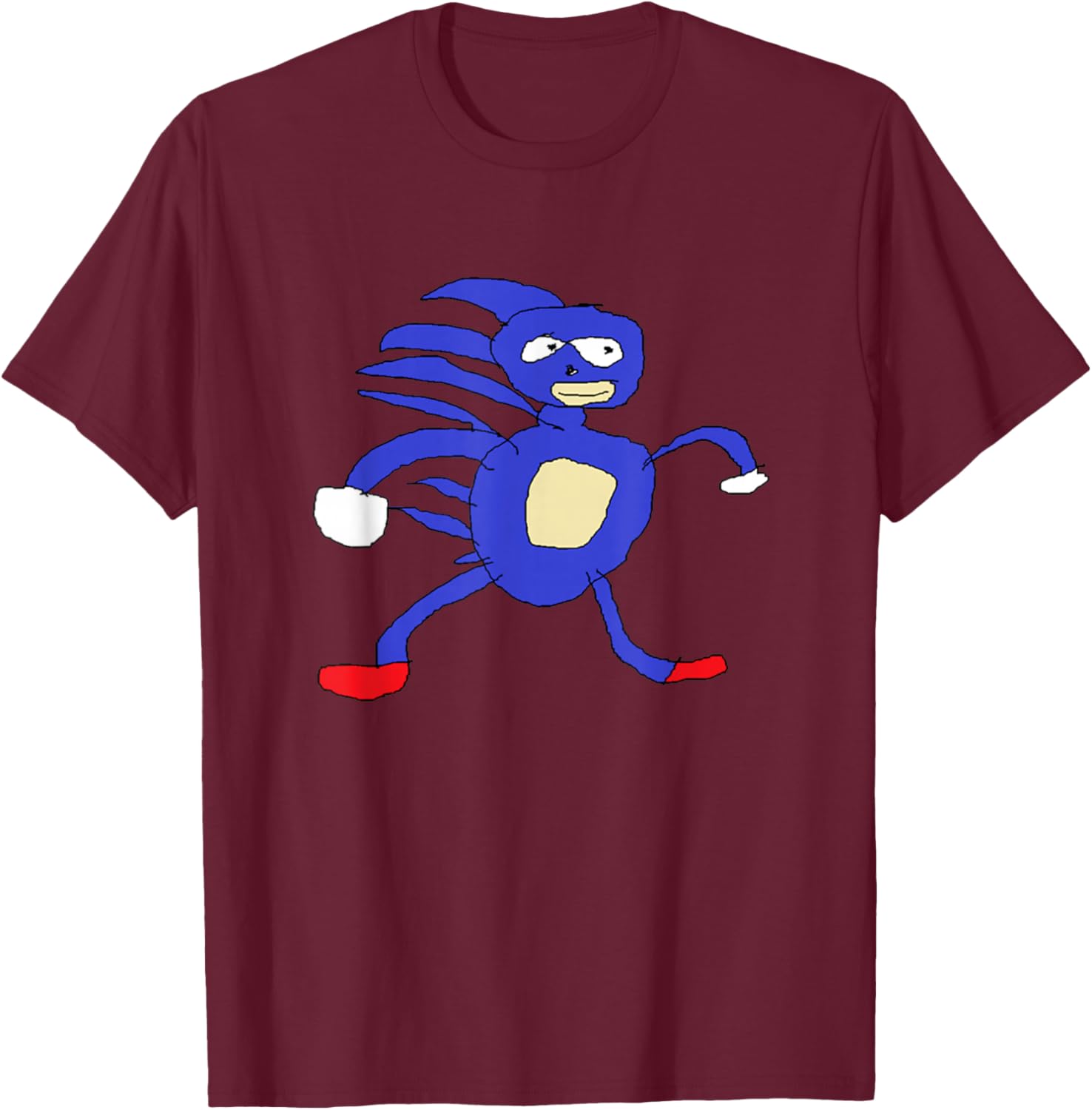 Sanik Meme T-Shirt - T-Shirt | Maroon