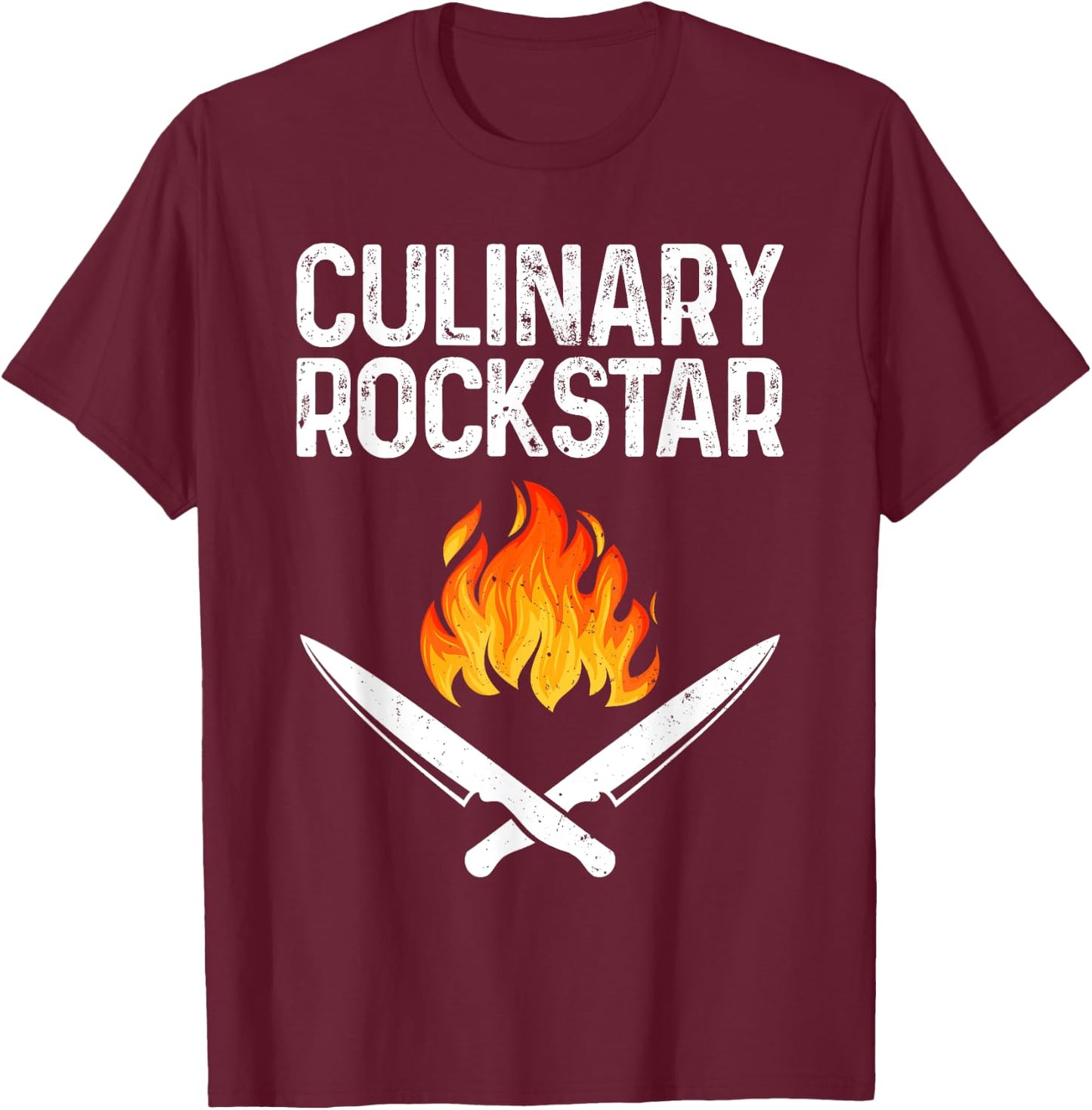 Funny Chef Novelty Women Kitchen Cook Culinary Chef T-Shirt - T-Shirt | Maroon