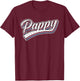 Patriotic Pappy Gift Grandpa Called Pappy T-Shirt - T-Shirt | Maroon