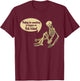 Funny Oak Island Waiting For Something To Happen Skeleton T-Shirt - T-Shirt | Maroon