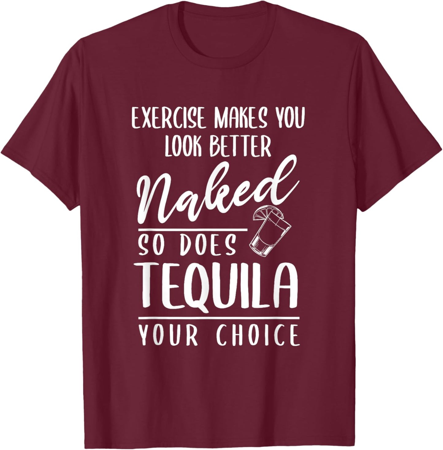 Mis Amigos Funny Salt Lime & Tacos Tequila T-Shirt - T-Shirt | Maroon