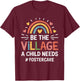 Foster Mom And Foster Dad Adoption Foster Care Parents T-Shirt - T-Shirt | Maroon