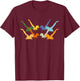 Vintage Synchronized Swimming Artistic Swimming T-Shirt - T-Shirt | Maroon