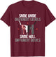 Same Game Different Levels Same Bright Devils T-Shirt - T-Shirt | Maroon