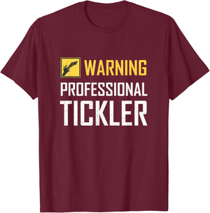 Professional Tickler Tickling Camp Tickle Master Endurance T-Shirt - T-Shirt | Maroon