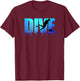 DIVE BELIZE Scuba Diver Shark Diving Snorkeling Caribbean T-Shirt - T-Shirt | Maroon