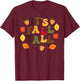 Its Fall Yall Leaves Cute Autumn Thanksgiving Men Women T-Shirt - T-Shirt | Maroon