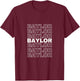 BAYLOR Proud Family Retro Reunion Last Name Surname T-Shirt - T-Shirt | Maroon