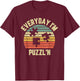 Everyday I'm Puzzl'N Shirt Funny Puzzle Lovers T-Shirt - T-Shirt | Maroon