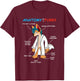 Fur Owner's Anatomy T-Shirt - T-Shirt | Maroon