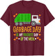 Garbage Truck T-Shirt - T-Shirt | Maroon