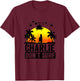 Charlie Don_t Surf Summer Military Vietnam Veteran T-Shirt - T-Shirt | Maroon
