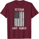 Us Army Ranger Vet T-Shirt - T-Shirt | Maroon