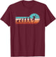 Evolution Volleyball Retro Volleyball Lover T-Shirt - T-Shirt | Maroon