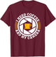 Ich Brauche Kaffee Und Meine Kamera Photographer Photography T-Shirt - T-Shirt | Maroon