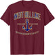 West Hill Lake CT T-Shirt - T-Shirt | Maroon
