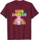 Care Bears Hug Dealer Rainbow Retro Cartoon T-Shirt - T-Shirt | Maroon
