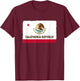 California Republic T-Shirt - T-Shirt | Maroon