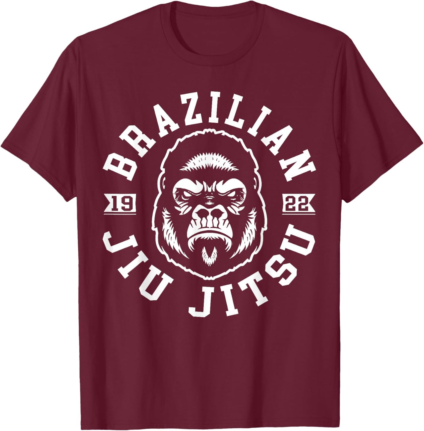 Brazilian Jiu Jitsu , Bjj Shirt, Jiu Jitsu T-Shirt - T-Shirt | Maroon