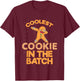 Coolest Cookie In The Batch Dabbing Gingerbread Man Costume T-Shirt - T-Shirt | Maroon