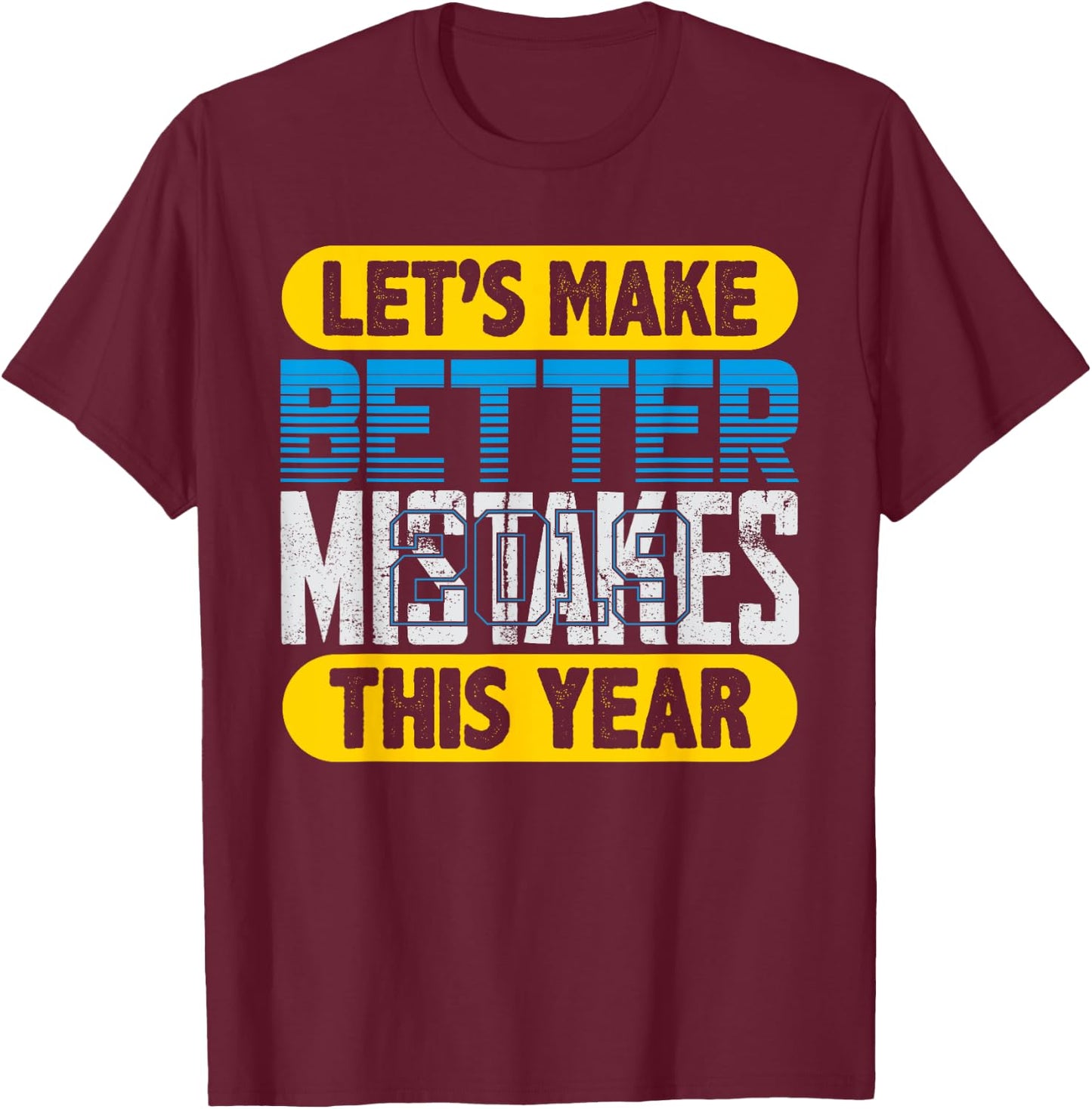 New Years Eve Shirt Celebration Gift Happy New Year NYE 2019 T-Shirt - T-Shirt | Maroon