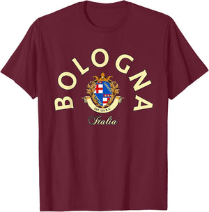 Bologna Italia Bologna trip Bologna fan Bologna Italy T-Shirt - T-Shirt | Maroon