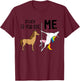 Other Unicorn 50 Year Olds Birthday And Me Gift T-Shirt - T-Shirt | Maroon