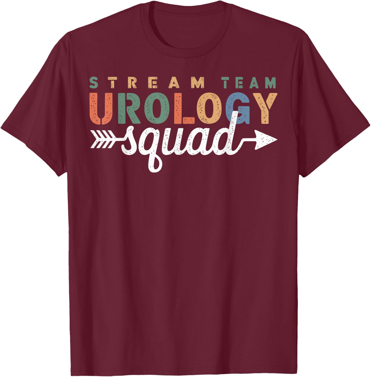 Stream Team Urology Squad T-Shirt - T-Shirt | Maroon