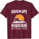 Guadalupe Mountain National Park Hiking T-Shirt - T-Shirt | Maroon