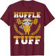 Huffle Tuff Funny Weightlifting Gym Memes T-Shirt - T-Shirt | Maroon