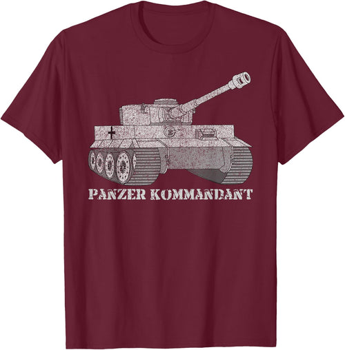 Tiger Tank Commander T shirt Gift Panzer Kommandant Wittmann