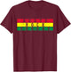 Reggae Music - Roots Rock Jamaica Rastafari Rasta Gift T-Shirt - T-Shirt | Maroon