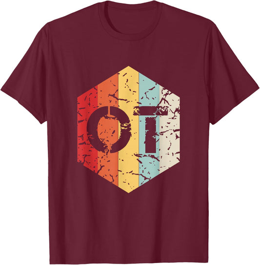 Retro OT Occupational Therapy Gift Therapist Month T-Shirt - T-Shirt | Maroon