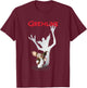 Kids Gremlins Gizmo Classic Poster T-Shirt - T-Shirt | Maroon
