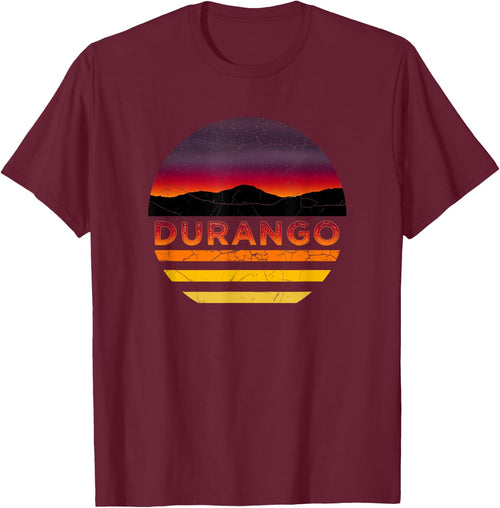 Retro Vintage Durango, Colorado Vacation Souvenir