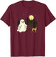 Black Mouth Cur Walking Ghost Halloween Funny Kids Costume T-Shirt - T-Shirt | Maroon