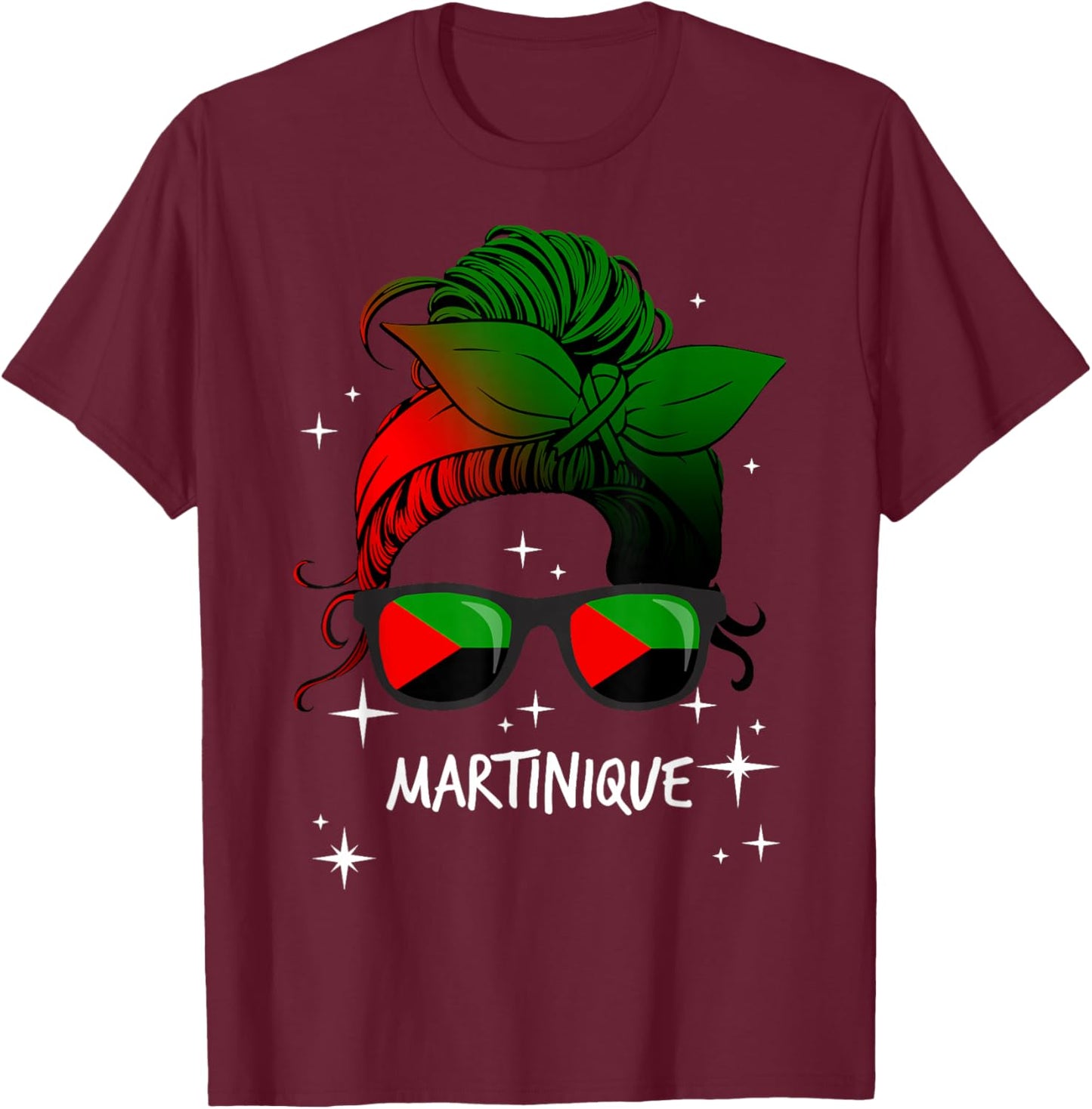 Martinique T-Shirt - T-Shirt | Maroon