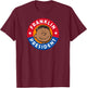 Peanuts - President Franklin Armstrong Patriotic T-Shirt - T-Shirt | Maroon