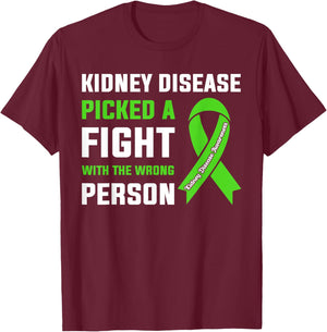 CKD Chronic Kidney Disease Awareness Month 2025 T-Shirt - T-Shirt | Maroon