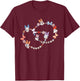 Disney Minnie and Daisy BFF's Matching Friendship Bracelets T-Shirt - T-Shirt | Maroon